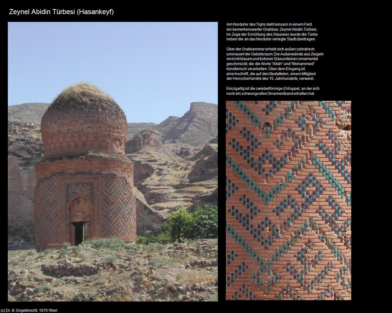 Zeynel Abidin Türbesi (Hasankeyf) in TÜRKEI