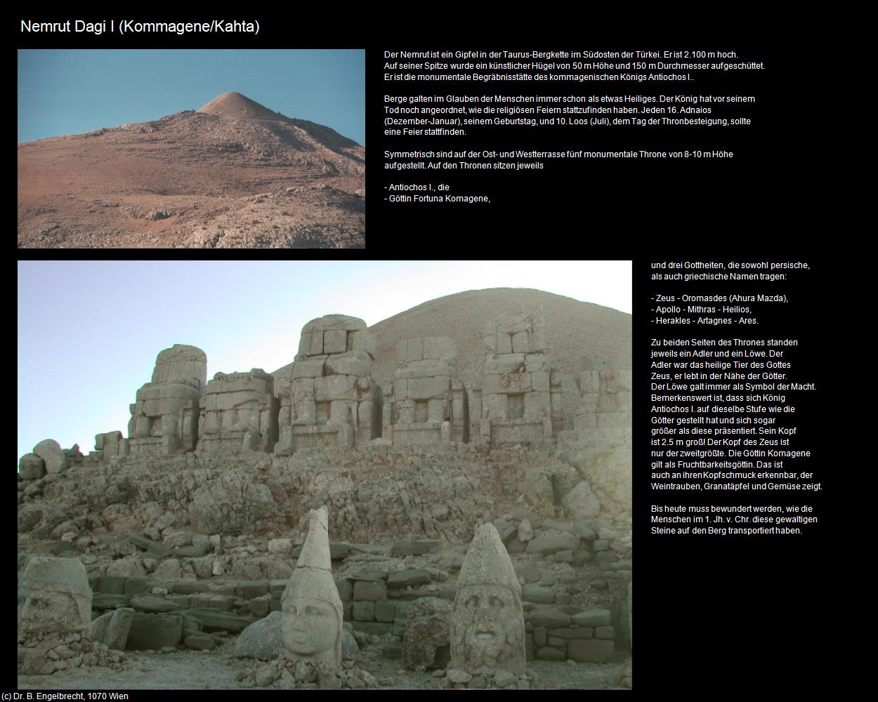 Nemrut Dagi I (Kommagene/Kahta) in TÜRKEI