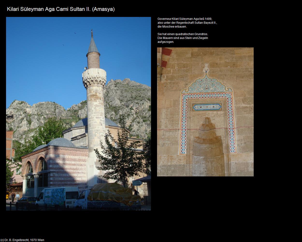 Kilari Süleyman Aga Cami Sultan II. (Amasya) in TÜRKEI