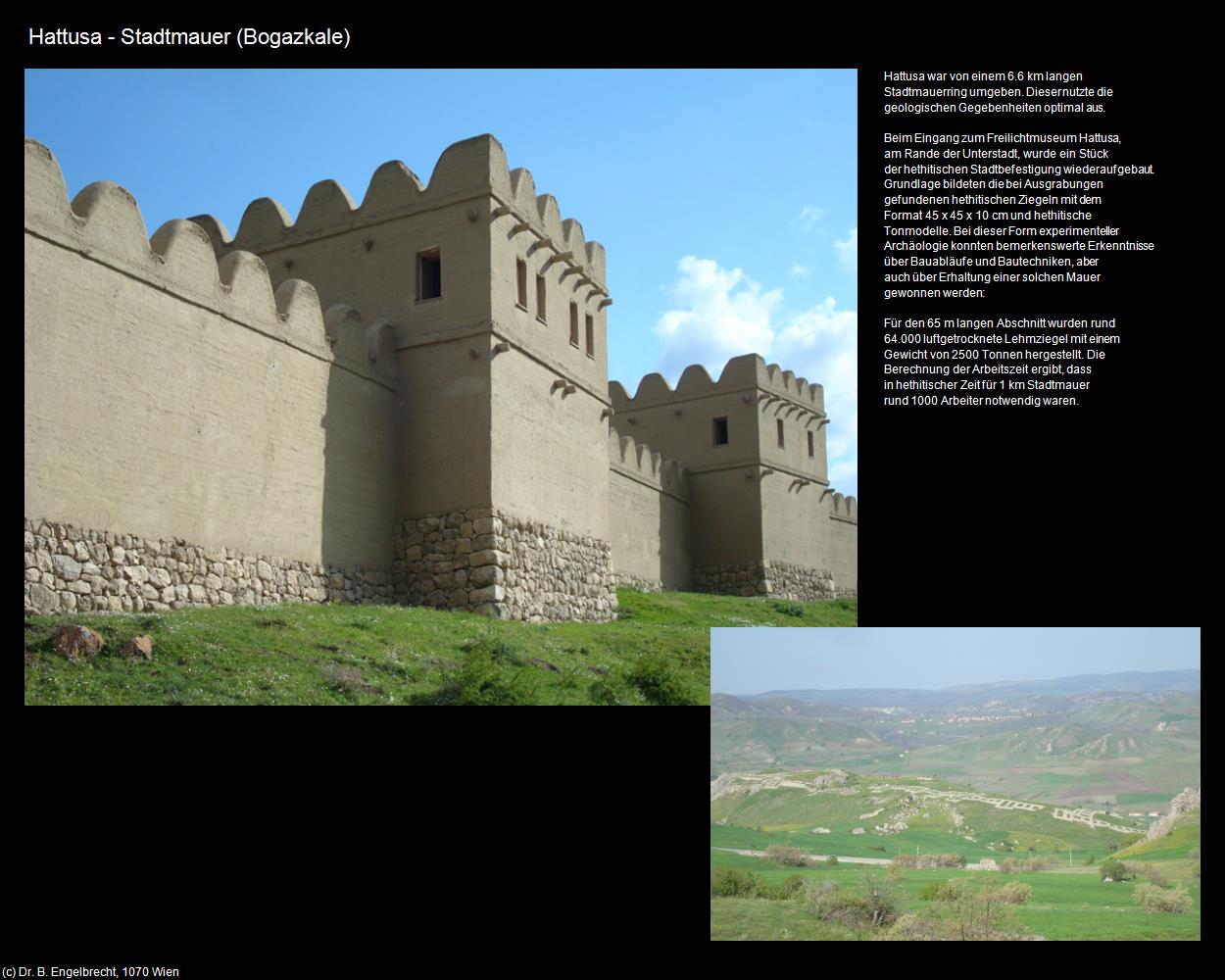 Hattusa - Stadtmauer (Bogazkale) in TÜRKEI