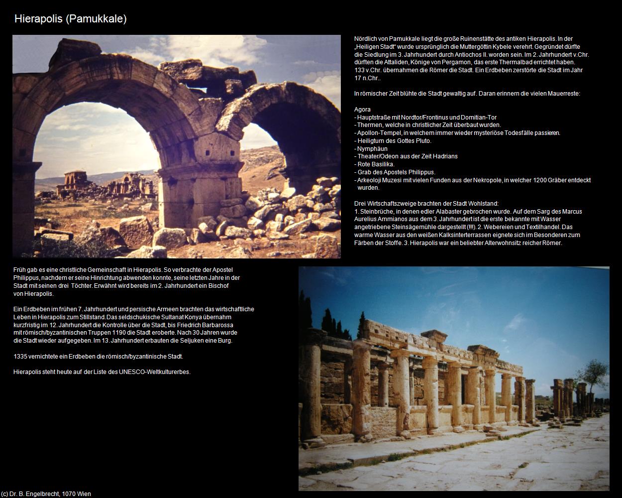 Hierapolis (Pamukkale) in TÜRKEI