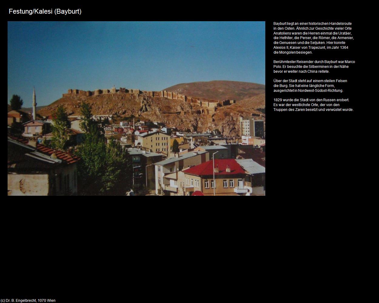 Festung/Kalesi (Bayburt) (Bayburt) in TÜRKEI